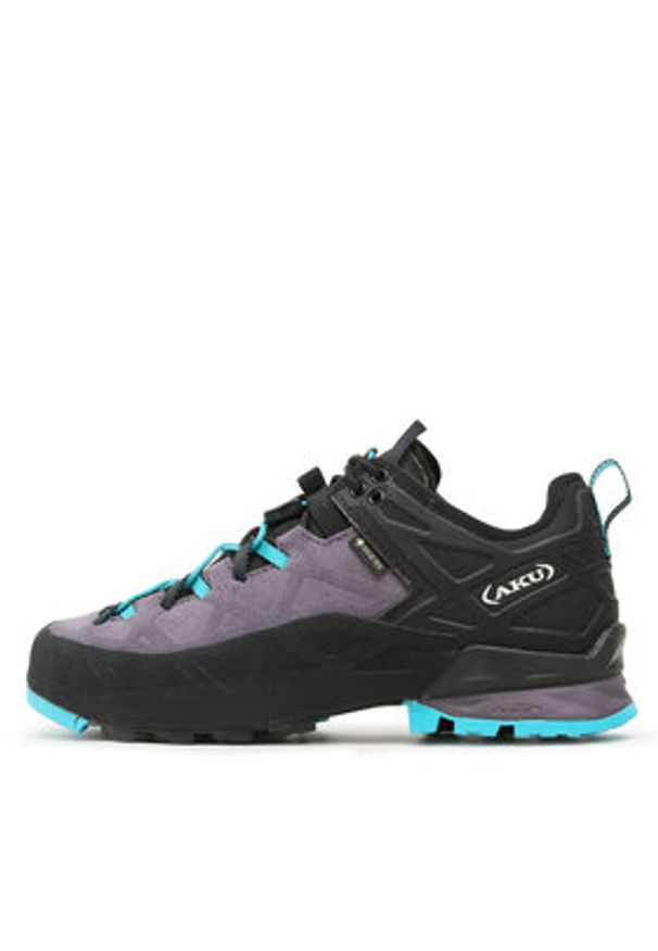Aku Trekkingi Rock Dfs Gtx W's 723 GORE-TEX Szary. Kolor: szary. Materiał: materiał. Styl: rockowy