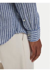 TOMMY HILFIGER - Tommy Hilfiger Koszula Bengal MW0MW42400 Niebieski Regular Fit. Kolor: niebieski. Materiał: len #2