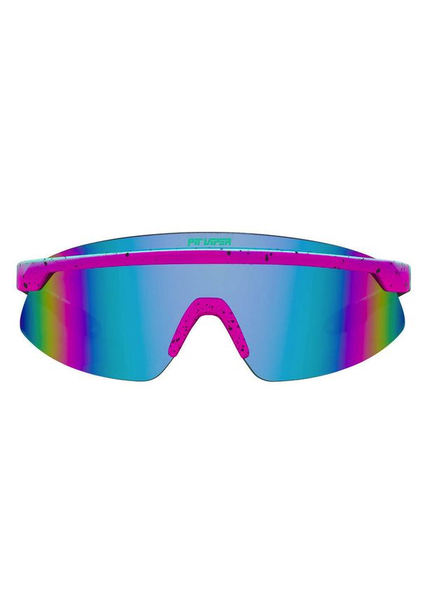 PIT VIPER - Okulary przeciwsłoneczne Pit Viper The Artificial Skysurfer. Kolor: fioletowy, niebieski, wielokolorowy