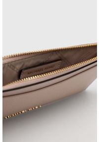 MICHAEL Michael Kors portfel skórzany damski kolor różowy. Kolor: różowy. Materiał: skóra #5