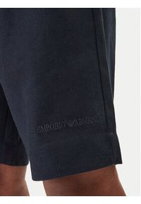 Emporio Armani Szorty materiałowe EM000681 AF20590 UB102 Granatowy Regular Fit. Kolor: niebieski. Materiał: wiskoza #3