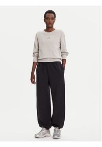 Adidas - adidas Bluza ALL SZN French Terry JV9816 Beżowy Regular Fit. Kolor: beżowy. Materiał: bawełna