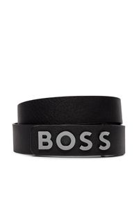 BOSS - Pasek Męski Boss. Kolor: czarny #1