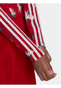 Adidas - adidas Body THEBE MAGUGU HK5211 Czerwony Slim Fit. Kolor: czerwony. Materiał: bawełna #7