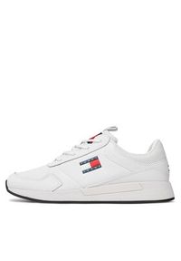 Tommy Jeans Sneakersy Tommy Jeans Flexi Runner EM0EM01409 Biały. Kolor: biały. Materiał: materiał #4