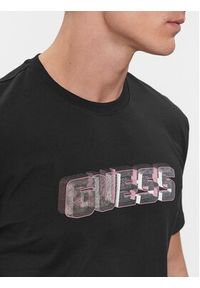 Guess T-Shirt Nikolas Z4RI10 I3Z14 Czarny Regular Fit. Kolor: czarny. Materiał: bawełna