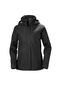 Kurtka uniwersalna damska Helly Hansen W Aden Jacket. Typ kołnierza: kaptur. Kolor: czarny. Materiał: syntetyk. Długość: długie #1