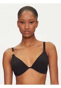 Chantelle Góra od bikini Eclipse C16ZMA Czarny. Kolor: czarny. Materiał: syntetyk