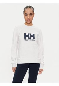 Helly Hansen Bluza Logo 2.0 34462 Biały Regular Fit. Kolor: biały. Materiał: bawełna #1