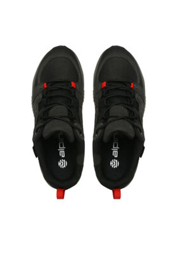 Alpina Trekkingi Tracker Low 627E-1 Czarny. Kolor: czarny. Materiał: skóra. Sport: turystyka piesza