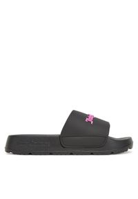Juicy Couture Klapki PJC2 Czarny. Kolor: czarny. Materiał: syntetyk