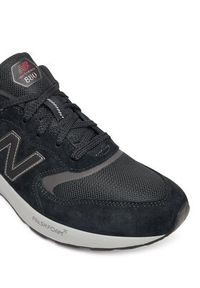 New Balance Sneakersy Walking 880 MW880BB7 Czarny. Kolor: czarny. Materiał: skóra, zamsz #4