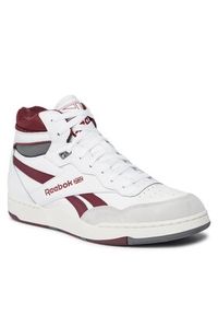 Reebok Sneakersy BB 4000 II Mid IF4713 Biały. Kolor: biały. Materiał: skóra #4