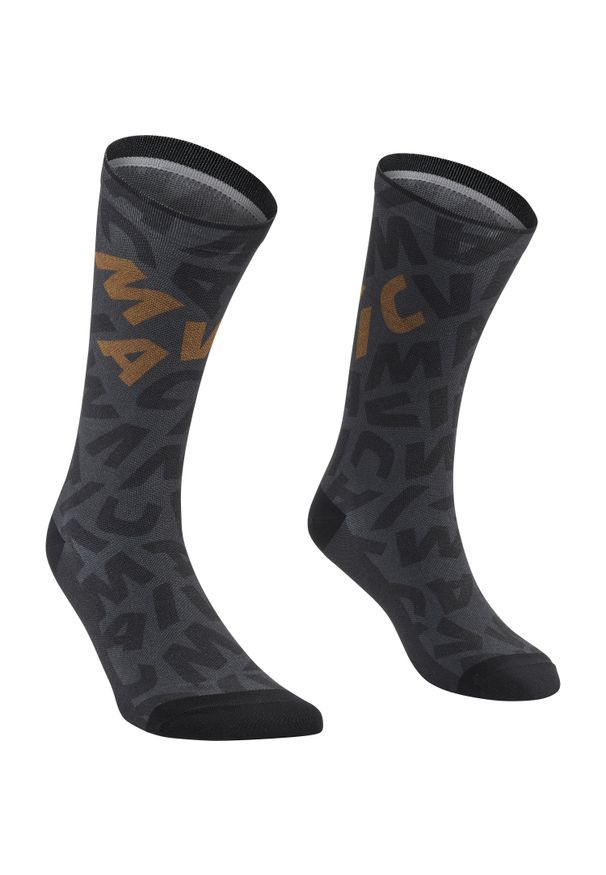 MAVIC - Skarpetki Mavic Aksium Graphic. Kolor: wielokolorowy, czarny, zielony, brązowy. Sport: kolarstwo