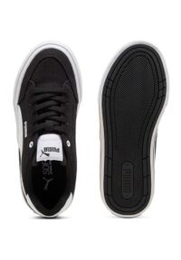 Adidasy Puma Court Classic Vulc Fs Jr, Dzieci. Kolor: czarny. Materiał: syntetyk, materiał
