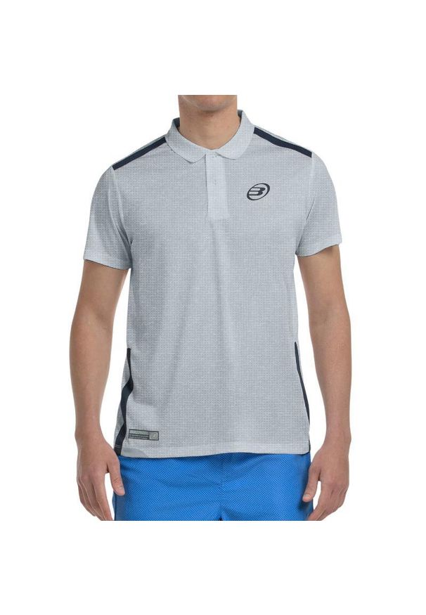 Bullpadel Balto Polo Shirt. Typ kołnierza: polo. Kolor: szary