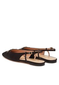 TwinSet - TWINSET Baleriny 251TCP082 Czarny. Kolor: czarny. Materiał: materiał #6