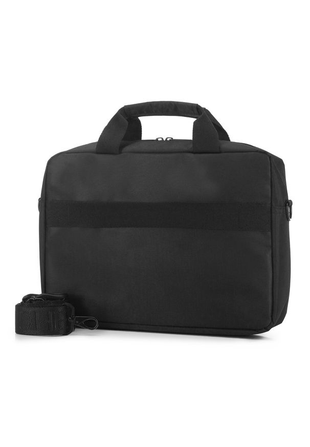 Wittchen - torba na laptopa 13’’/14’’ z kieszenią z przodu. Materiał: poliester. Styl: klasyczny, biznesowy