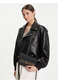 Love Moschino - LOVE MOSCHINO Torebka JC4028PP1NKD0000 Czarny. Kolor: czarny. Materiał: skórzane #1