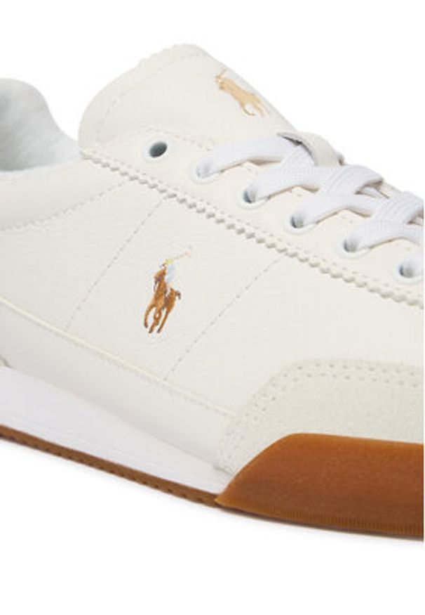 Polo Ralph Lauren Sneakersy 804P08261001 Biały. Kolor: biały. Materiał: skóra