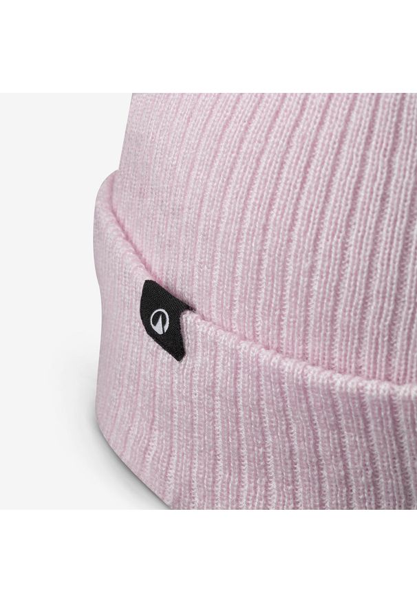 WEDZE - Czapka narciarska dla dzieci Wedze Fisherman 500. Kolor: fioletowy. Materiał: akryl, materiał. Sezon: zima. Styl: sportowy