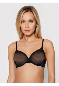 Gossard Biustonosz z fiszbiną Glossies Sheer Moulded 6271 Czarny. Kolor: czarny. Materiał: syntetyk