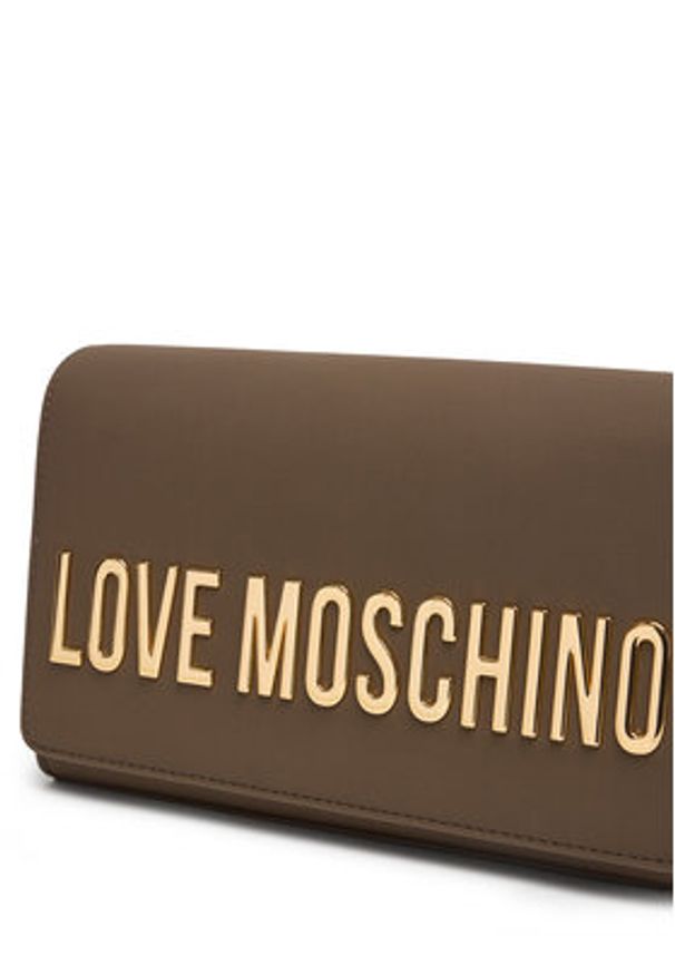 Love Moschino - LOVE MOSCHINO Torebka JC4103PP1OKD0203 Brązowy. Kolor: brązowy. Materiał: skórzane