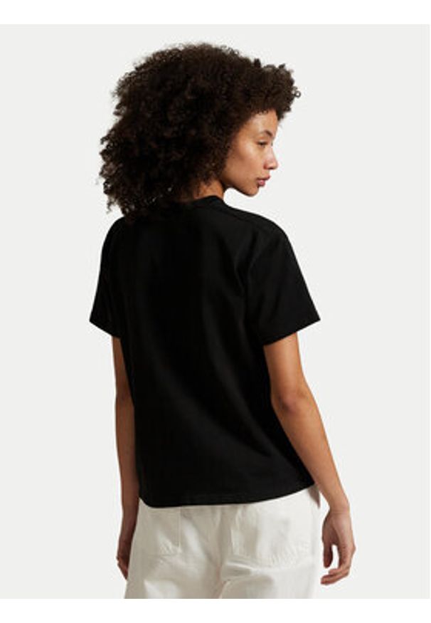 Polo Ralph Lauren T-Shirt 211967104002 Czarny Relaxed Fit. Typ kołnierza: polo. Kolor: czarny. Materiał: bawełna