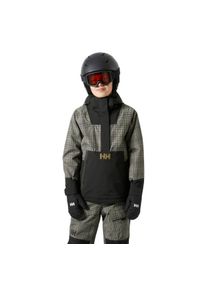 Kurtka narciarska 1/2 zipp dla dzieci Helly Hansen Ride. Kolor: czarny. Sezon: zima. Sport: narciarstwo