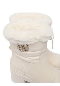 Guess Botki FLFYPP FAP10 Biały. Kolor: biały. Materiał: materiał #4