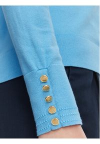 TOMMY HILFIGER - Tommy Hilfiger Sweter WW0WW40098 Niebieski Regular Fit. Kolor: niebieski. Materiał: syntetyk #4