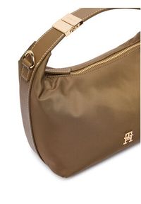 TOMMY HILFIGER - Tommy Hilfiger Torebka Th Go Crossover Nylon AW0AW18164 Brązowy. Kolor: brązowy #4