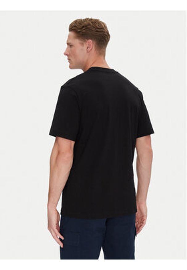 Jack & Jones T-Shirt Recharge 12274716 Czarny Relaxed Fit. Kolor: czarny. Materiał: bawełna