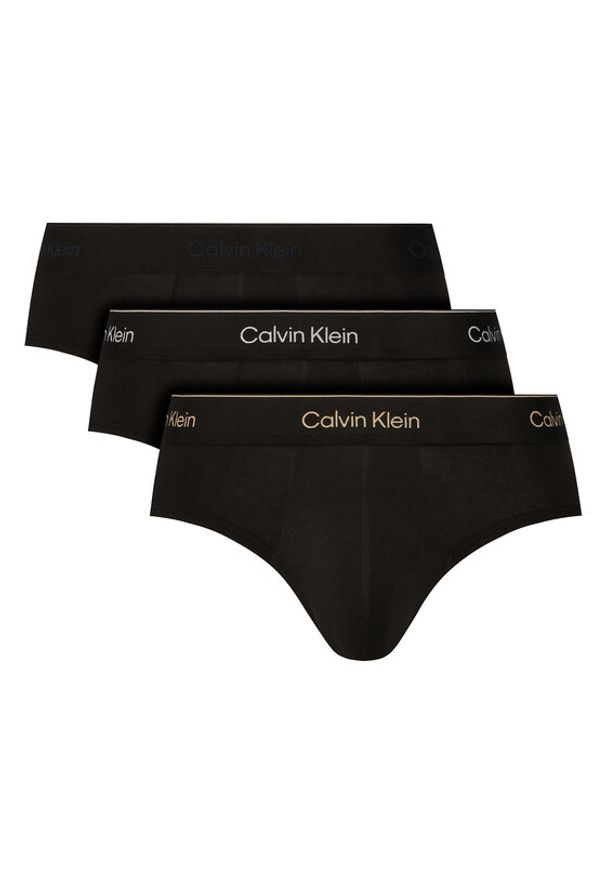 Calvin Klein Underwear Komplet slipów LV00NB4388 Czarny. Kolor: czarny. Materiał: bawełna