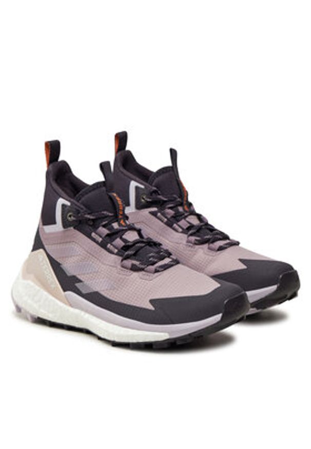 Adidas - adidas Trekkingi Terrex Free Hiker 2.0 Gore-Tex IH3532 Fioletowy. Kolor: fioletowy. Materiał: materiał, mesh
