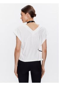 Babylon T-Shirt S_ER0573 Biały Regular Fit. Kolor: biały. Materiał: syntetyk