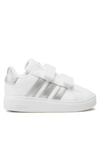 Adidas - adidas Sneakersy Grand Court Lifestyle GW6526 Biały. Kolor: biały. Materiał: syntetyk