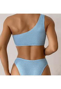 Intica - Kostium kąpielowy bikini z kwiatowym wzorem na lato Inna. Kolor: fioletowy. Materiał: materiał. Wzór: kwiaty #4