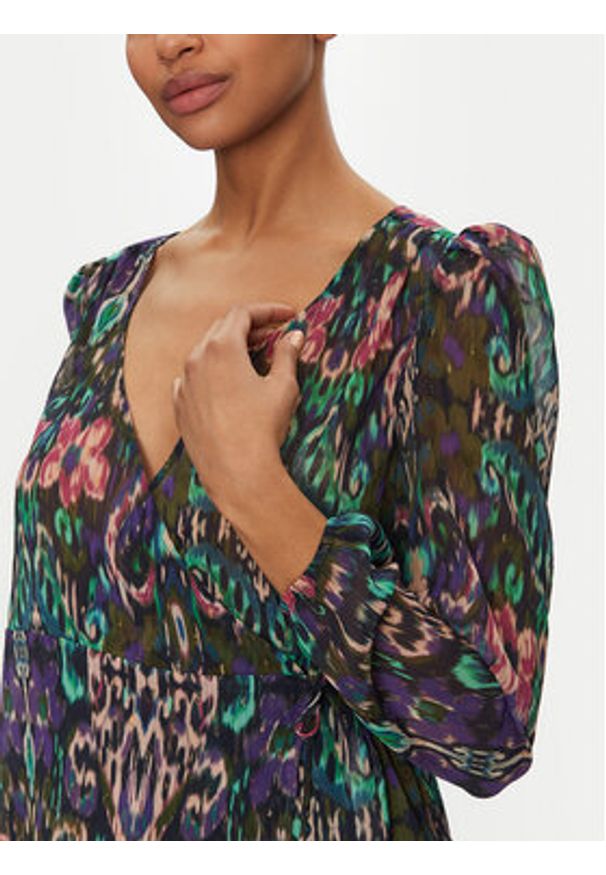 Morgan Bluzka 251-CBIL.F Kolorowy Regular Fit. Materiał: syntetyk. Wzór: kolorowy