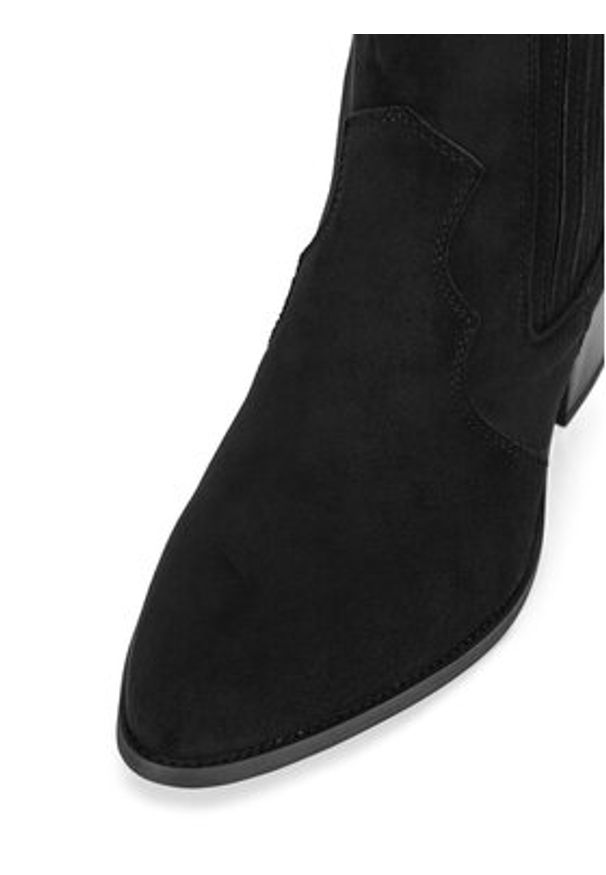 Jenny Fairy Botki WS22390-01 Czarny. Kolor: czarny. Materiał: materiał