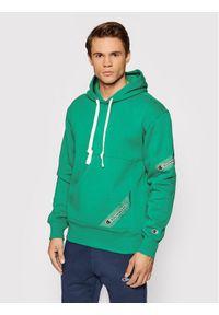 Champion Bluza 216549 Zielony Custom Fit. Kolor: zielony. Materiał: bawełna