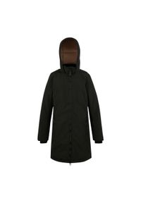 Regatta - Wodoodporna Kurtka Damska Ocieplana Marron. Kolor: czarny. Sport: turystyka piesza #1
