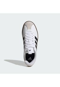 Adidas - Buty VL Court 3.0. Kolor: szary, biały, wielokolorowy, czarny. Materiał: skóra, zamsz. Sport: turystyka piesza #2