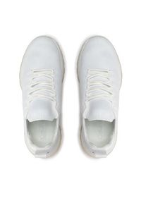 Calvin Klein Sneakersy 2 Piece Sole Lace-Up-Knit HW0HW01337 Biały. Kolor: biały. Materiał: materiał #2
