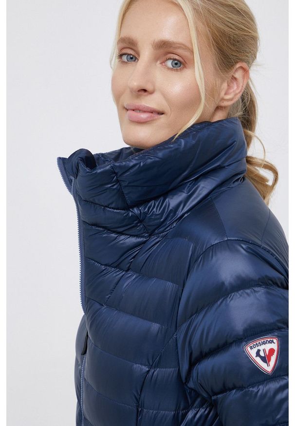 Rossignol Kurtka puchowa damska kolor granatowy zimowa. Okazja: na co dzień. Kolor: niebieski. Materiał: puch. Sezon: zima. Styl: casual