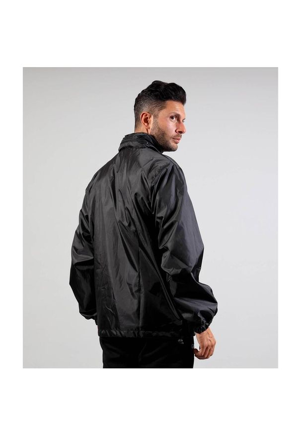 Czarna Kurtka Sportowa Givova Windproof dla Mężczyzn - Rozmiar L. Kolor: czarny. Materiał: nylon. Sport: turystyka piesza