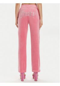 Juicy Couture Spodnie dresowe Tina JCAPW045 Różowy Regular Fit. Kolor: różowy. Materiał: syntetyk