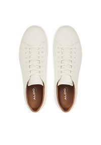 Aldo Sneakersy Poker 13963599 Écru. Materiał: skóra #4