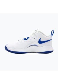 Buty do siatkówki Nike React Hyperset 2. Kolor: biały, niebieski, wielokolorowy. Sport: siatkówka