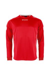 STANNO - Dżersej z długim rękawem Stanno Drive Match. Kolor: wielokolorowy, biały, czerwony. Materiał: jersey. Długość rękawa: długi rękaw. Długość: długie #1